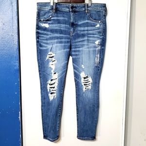 NWT AE Next Level Stretch Jegging Crop